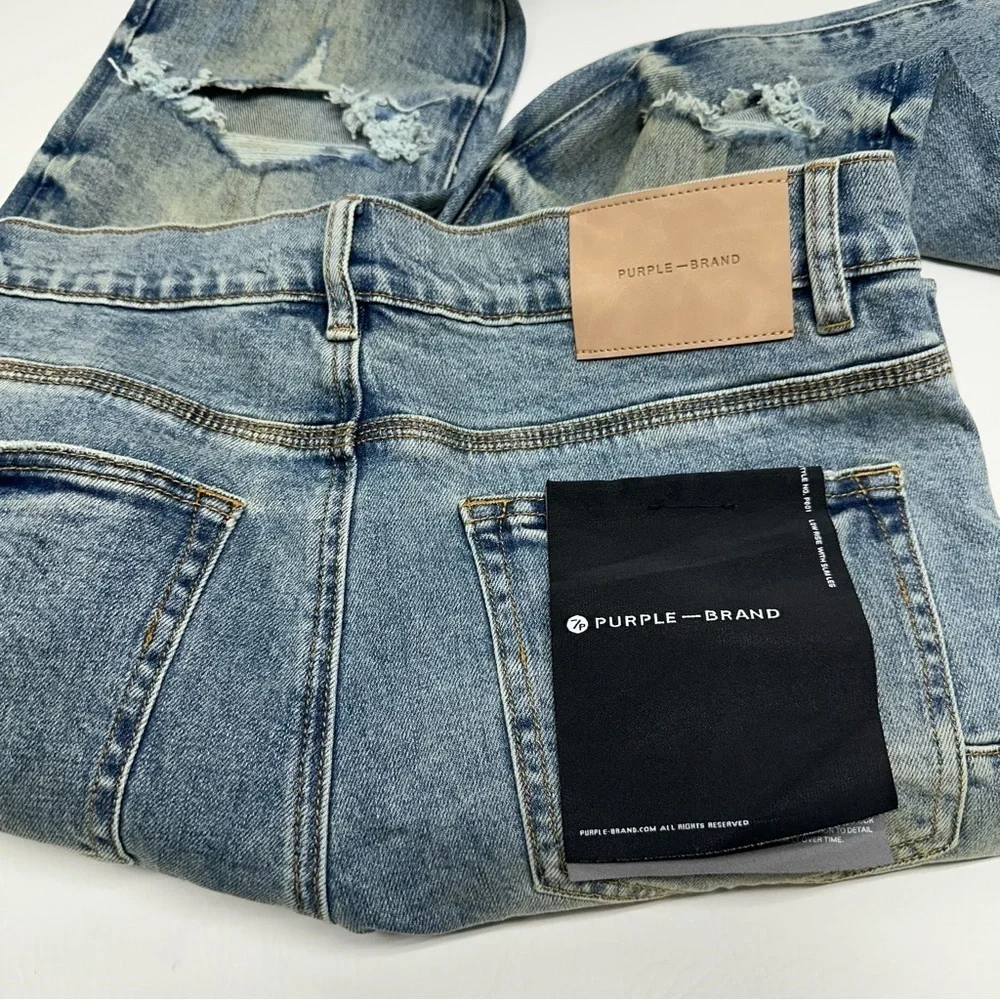 PURPLE BRAND Men's Blue Jeans STYLE NO.P001